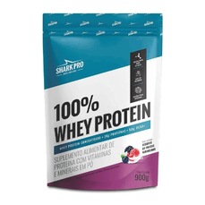 Imagem do produto 100% Whey Protein - 900g Refil Iogurte de Frutas Vermelhas - Shark Pro na posição 6 de 2