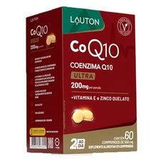 Imagem do produto Coenzima Q10 Ultra - 60 Comprimidos - Lauton na posição 10 de 2