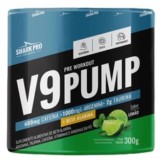 Imagem do produto V9-Pump Pre Workout - 300g Limão - Shark Pro na posição 13 de 2