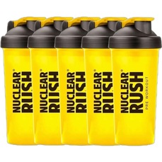 Imagem do produto Kit 5X Coqueteleira Nuclear Rush - 600ml Amarela - BodyAction na posição 7 de 3