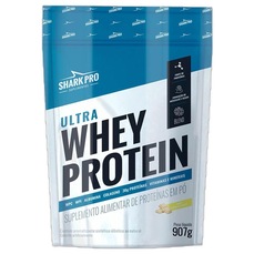 Imagem do produto Ultra Whey Protein - 907g Refil Chocolate Branco  - Shark Pro Nutrition na posição 5 de 2