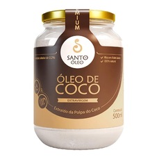 Imagem do produto Óleo de Coco Extra Virgem de Polpa  - 500ml - Santo Óleo na posição 26 de 2