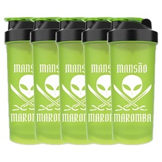 Imagem do produto Kit 5X Coqueteleira Diabo Verde Mansão Maromba - 600ml Verde - FTW na posição 33 de 3