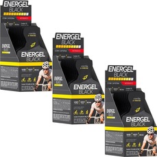 Imagem do produto Kit 3X Energel Black - 10 Sachês Morango - BodyAction na posição 1 de 3