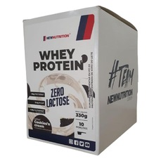Imagem do produto Whey Protein Zero Lactose - 10 Sachês 33g Cookies And Cream - Newnutrition na posição 10 de 3