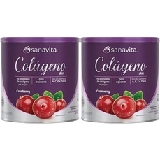 Imagem do produto Kit 2X Colágeno Skin - 300g Cranberry - Sanavita na posição 31 de 3