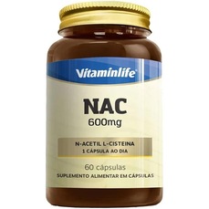 Imagem do produto NAC 600mg - 60 Cápsulas - VitaminLife na posição 8 de 2
