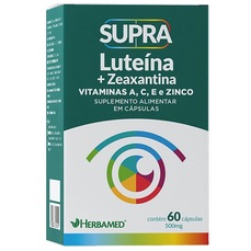 Imagem do produto Supra Luteina + Zeaxantina - 500mg 60 Cápsulas - Herbamed na posição 21 de 2