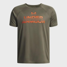 Imagem do produto Camiseta de Treino Under Armour Tech Split Infantil na posição 35 de 2