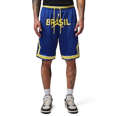 Imagem do produto Shorts do Brasil Jordan Mesh Diamond Masculino na posição 3 de 5