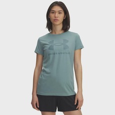 Imagem do produto Camiseta de Treino Under Armour Rival Logo Feminina na posição 7 de 2