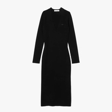 Imagem do produto Vestido Longo Canelado sem Costura Lacoste Feminino na posição 9 de 3