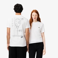 Imagem do produto Camiseta Lacoste Estampada Rolex Paris Masters Edition Unissex na posição 5 de 5