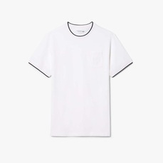Imagem do produto Camiseta Ultra Dry Tennis Heritage com Insígnia Lacoste Unissex na posição 6 de 5