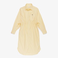 Imagem do produto Vestido Camisa Oversized em Popeline Lacoste Feminino na posição 14 de 2