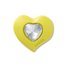 Imagem do produto Jibbitz™ Crocs Coração Amarelo com Gema na posição 4 de 2