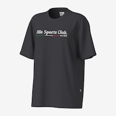 Camiseta Fila Long Sports Club Graphic Feminina