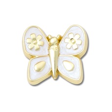 Imagem do produto Jibbitz™ Crocs Borboleta Dourada Perolizada na posição 7 de 2