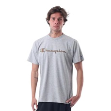 Imagem do produto Camiseta Champion Script Puff Mescla Masculina na posição 7 de 3
