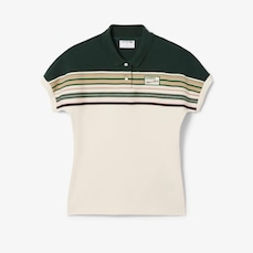Camiseta Polo Listrada Slim Fit Feita na França Masculina