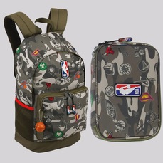 Imagem do produto Kit Mochila e Estojo NBA Begins Camuflado Unissex na posição 17 de 5