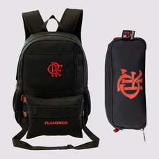 Imagem do produto Kit Mochila Esportiva e Estojo Flamengo Unissex na posição 28 de 5