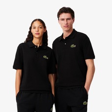 Imagem do produto Camiseta Polo Unissex Loose Fit L.12.12 Com Emblema Lacoste na posição 2 de 5