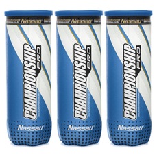 Imagem do produto Bola de Tênis Nassau Championship Pro Pack com 3 Tubos na posição 4 de 4