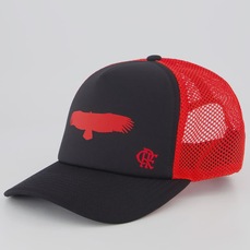 Imagem do produto Boné Aba Curva Flamengo CRF Trucker adidas Unissex na posição 4 de 5
