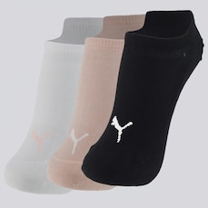 Imagem do produto Kit Meia Puma Sapatilha Invisible 3 Pares Feminina na posição 21 de 4