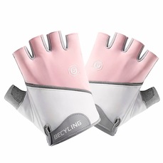 Imagem do produto Luvas Esportiva Gold Sports Bec Cycling Meio Dedos Anti Slip Com Tecido e Respirável na posição 1 de 3