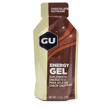 Energético em Gel Gu Energy - Sabor Chocolate - Sachê 32g