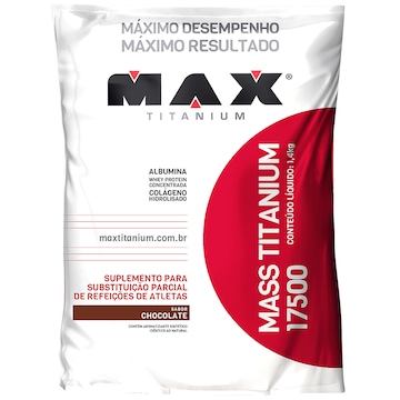 Mass Titanium 17500 1,4Kg - Chocolate - Max Titanium