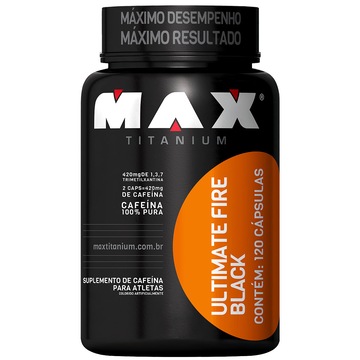 Fire Black 120 Cáps - Max Titanium