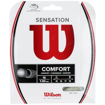 Corda para Raquete Wilson Sensation 16L 1,30mm