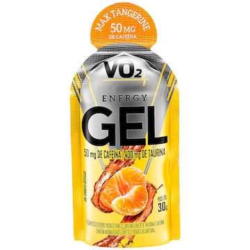 Energético Integralmédica VO2 Energy Gel - Tangerina - 10 Unidades