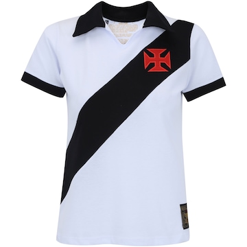 Camisa Polo do Vasco da Gama Paris - Feminina