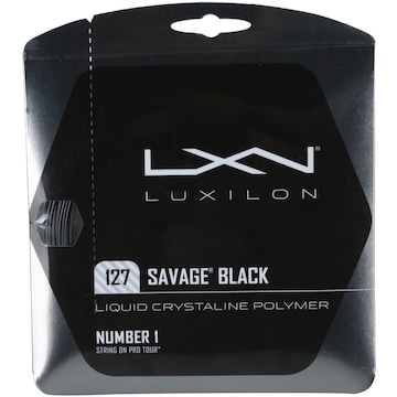 Corda para Raquete de Tênis Wilson Lxn Luxilon Savage - 12,2m