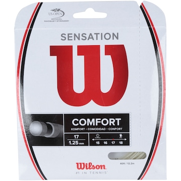 Corda para Raquete de Tênis Wilson Sensation 17 - 12,2m