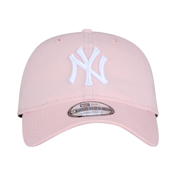 Boné Aba Curva New Era 920 New York Yankees ST Pastels Rosa - Strapback - Adulto