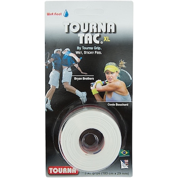 Overgrip Unique Tourna Tac XL - 3 Unidades