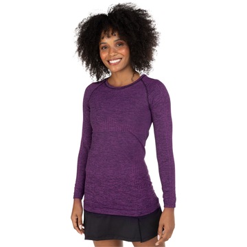 Camiseta Cava Raglan Oxer Manga Longa Seamless Serra Alta - Feminina