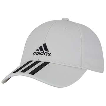 Boné Aba Curva adidas Basebal 3 Stripes Cotton Twil - Strapback - Adulto