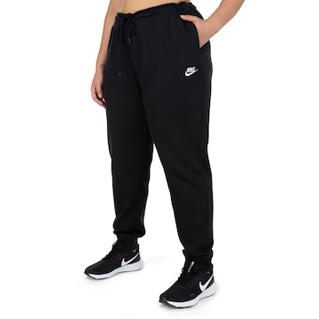 Nike Womens Sportswear Club Fleece Jogger Pants (Plus Size) Grey