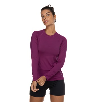 Camiseta para Natação Feminina Oxer Manga Longa com Proteção UV Garden New