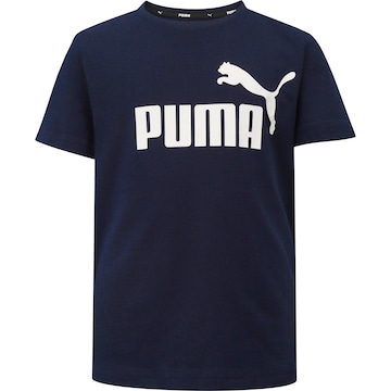 Camiseta Puma Essentials Logo Tee B - Infantil