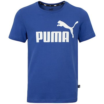 Camiseta Puma Essentials Logo Tee B - Infantil