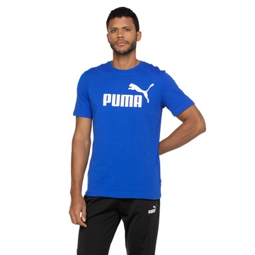Camiseta Puma Manga Curta Essentials Logo Tee - Masculina
