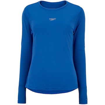 Camiseta Feminina Speedo Manga Longa UV 50