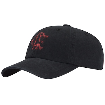 Boné do Flamengo 21 Aba Curva adidas Strapback - Adulto